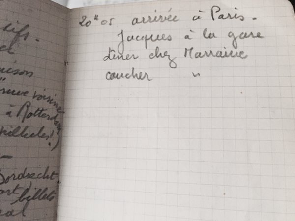 Tu racontes ton voyage du 14 août au 8 septembre 1947, date à laquelle "Jacques" vient te chercher #Madeleineproject https://t.co/ki5IrwEv2D