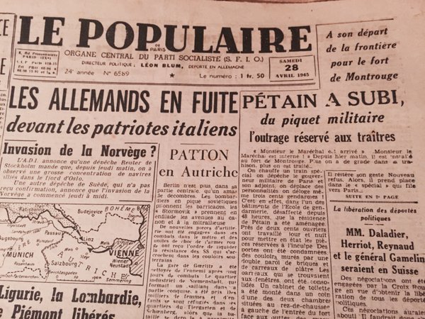 Des coupures qui vont de décembre 1944 à avril 1945, juste avant la fin de la guerre #Madeleineproject https://t.co/7iEYV4trnM